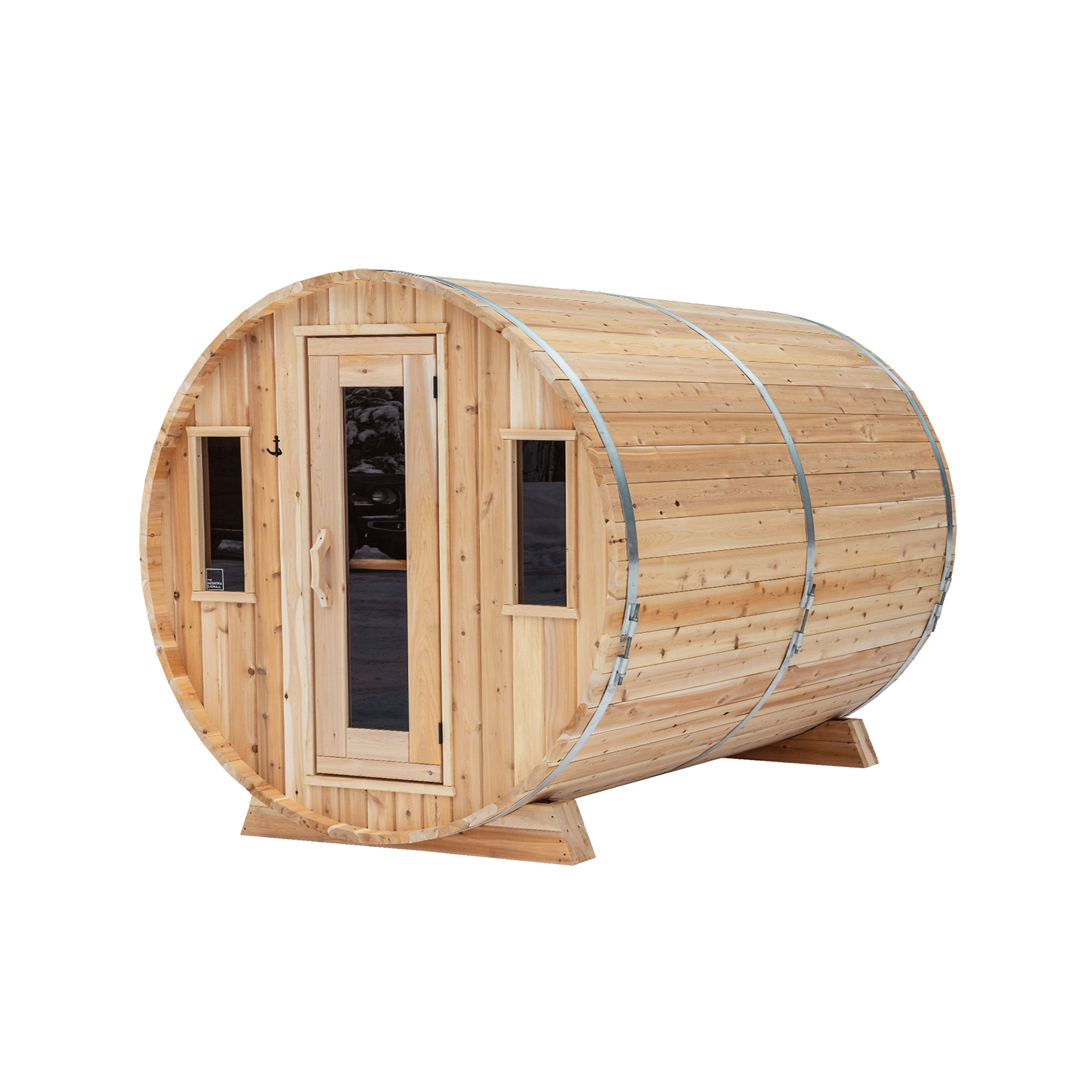 Classic 6'x 8' Barrel Sauna