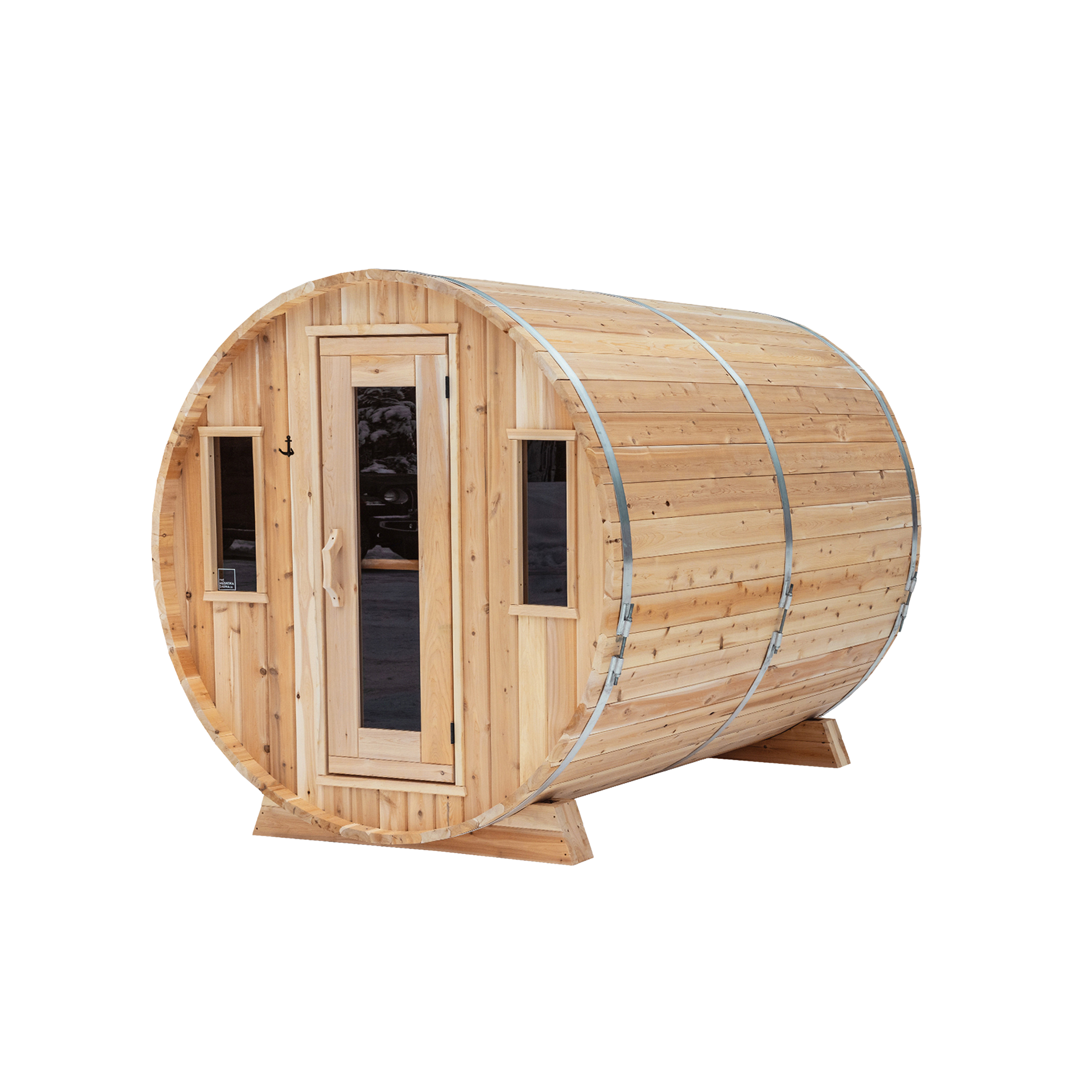 Classic 6'x 6' Barrel Sauna