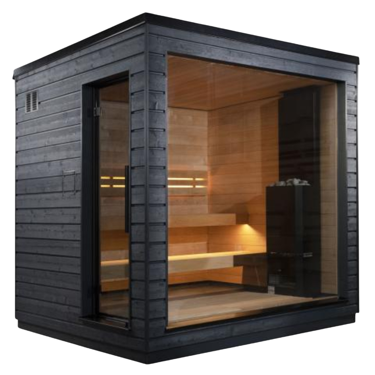 SaunaLife Model G6 Pre-Assembled Outdoor Home Sauna