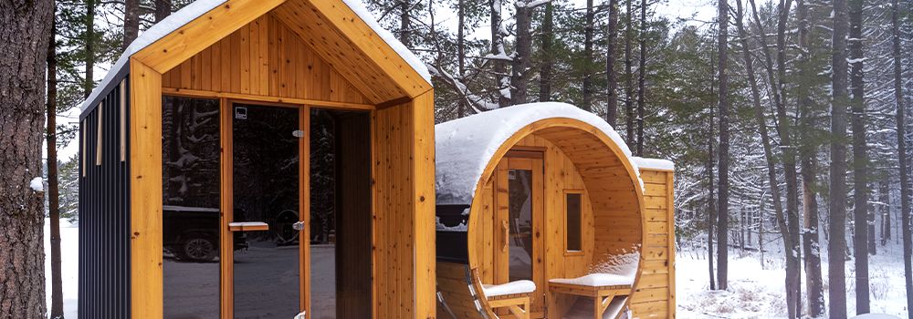 Outdoor Home Sauna