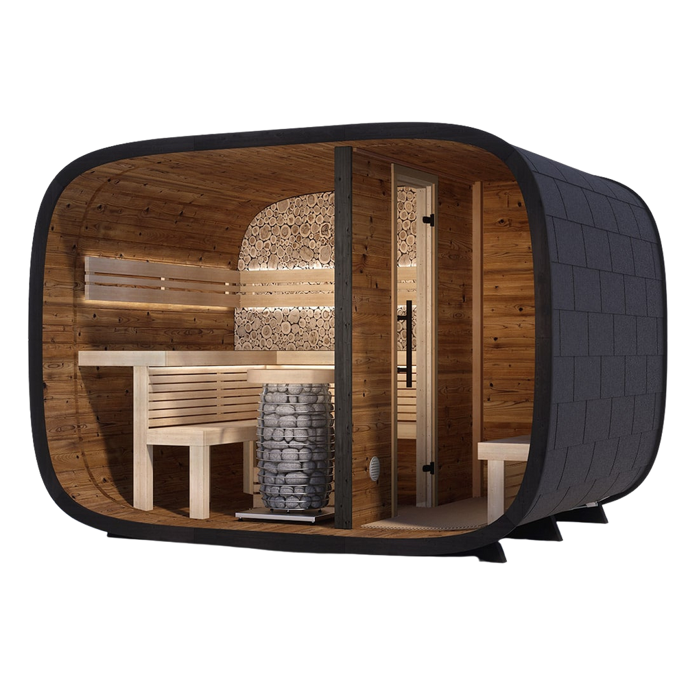 
                      
                        Saunasell Round Cube Double Sauna
                      
                    