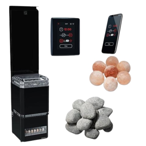 Saunum AIR L10 WiFi Sauna Heater Package