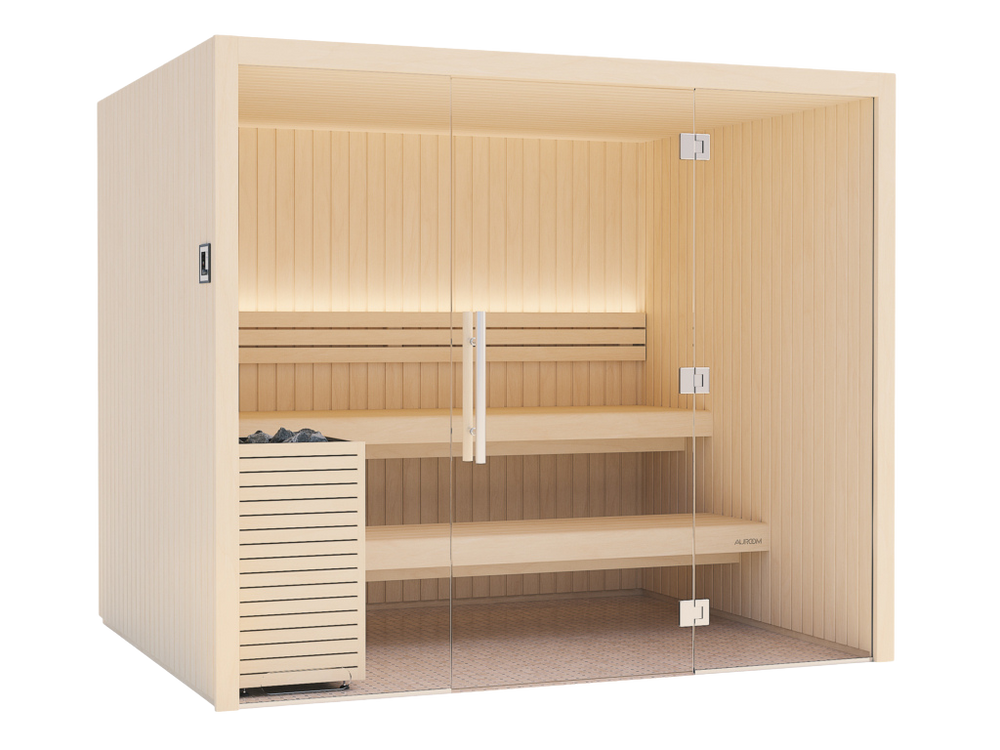 Auroom Indoor Emma Glass Cabin Sauna