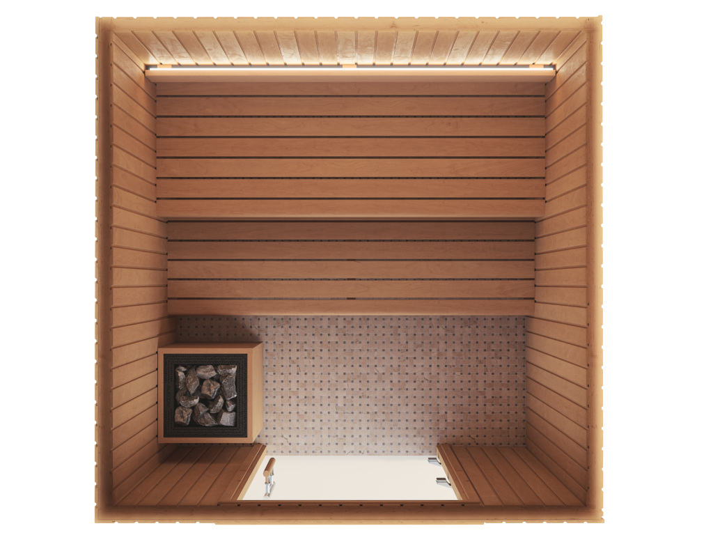 Auroom Indoor Emma Wood Cabin Sauna