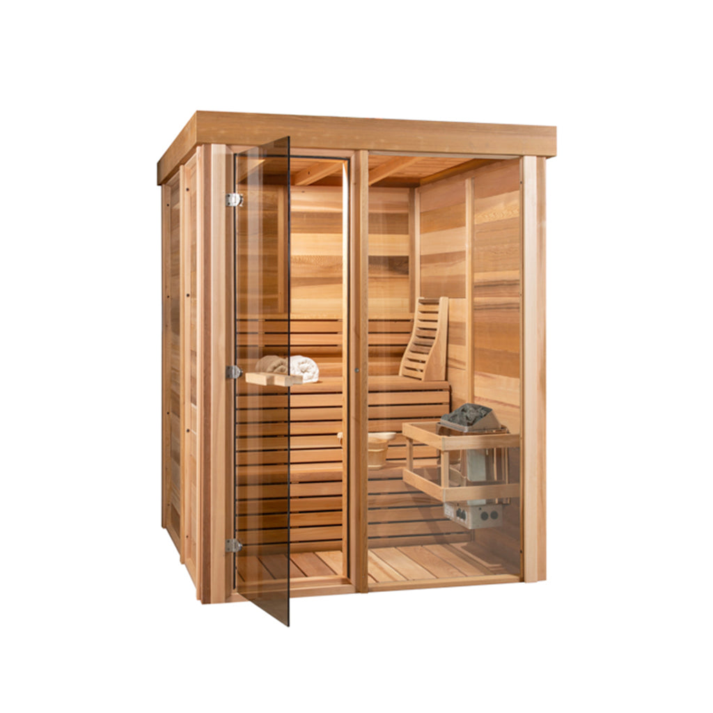 3-Person Indoor 550 Pure Cube Sauna 
