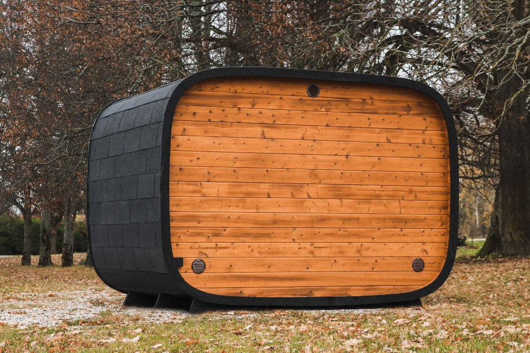 Saunasell Round Cube Double Sauna