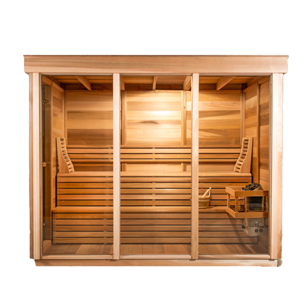 Outdoor 580 Pure Cube Sauna - 5 Person