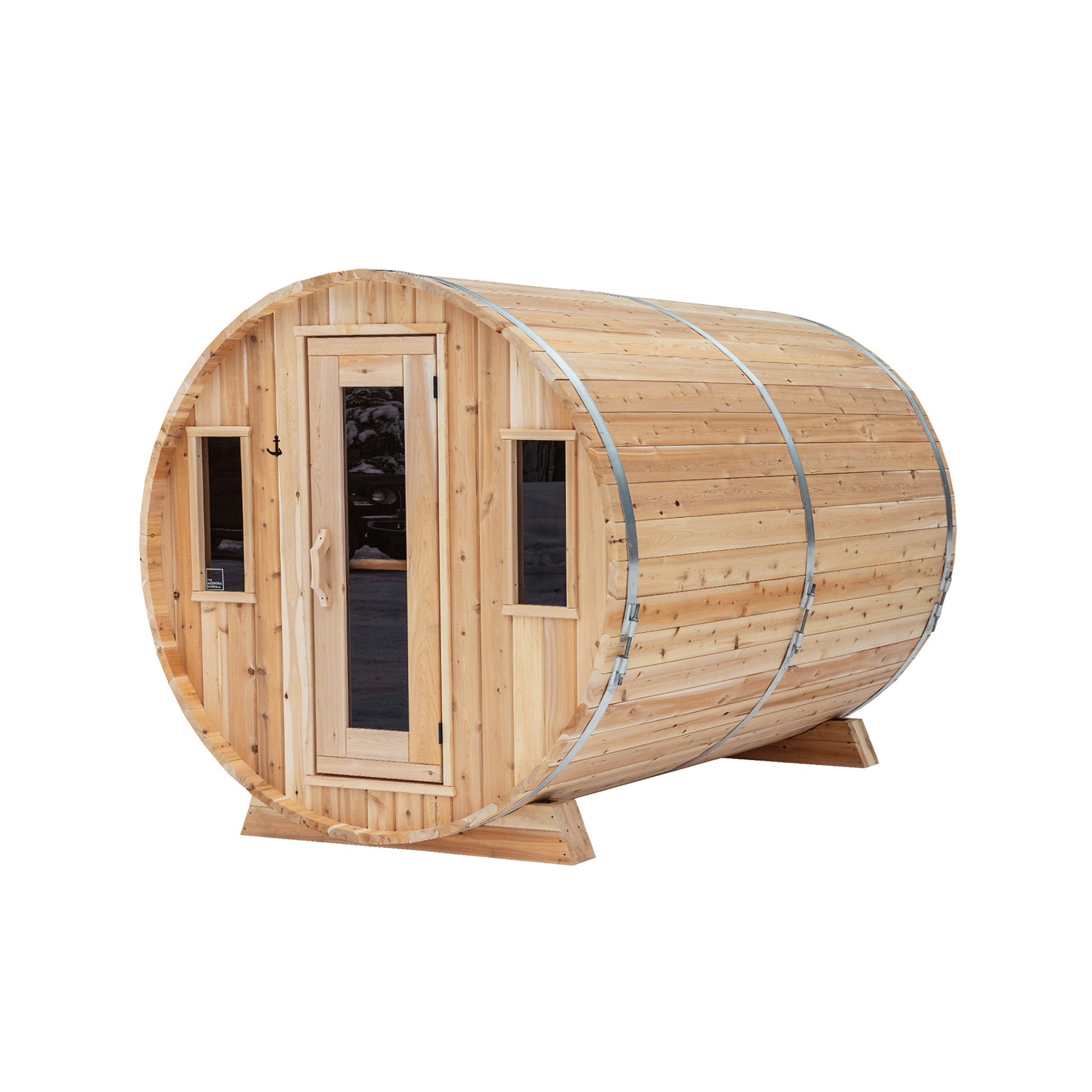 Classic 6'x 8' Barrel Sauna