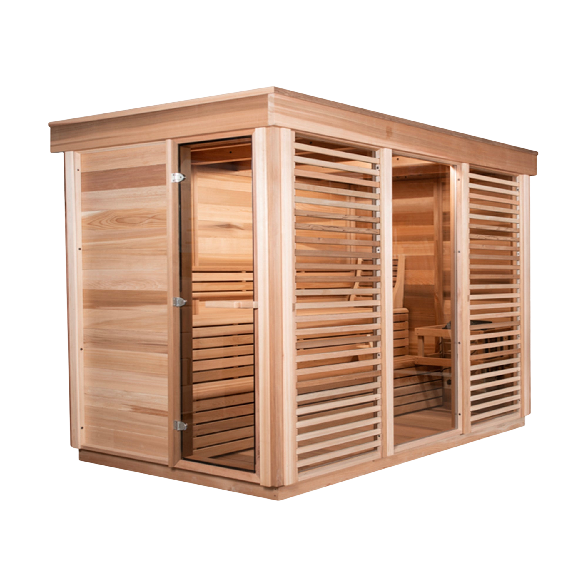 Outdoor 580 Pure Cube Sauna - 5 Person
