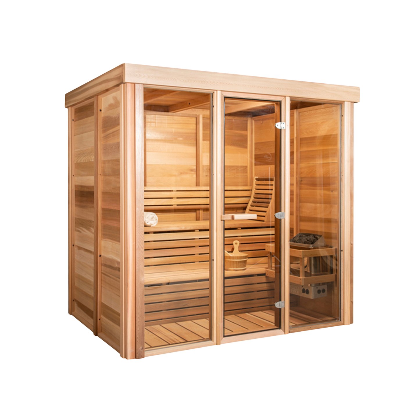 Indoor 570 Pure Cube Sauna - 4 Person