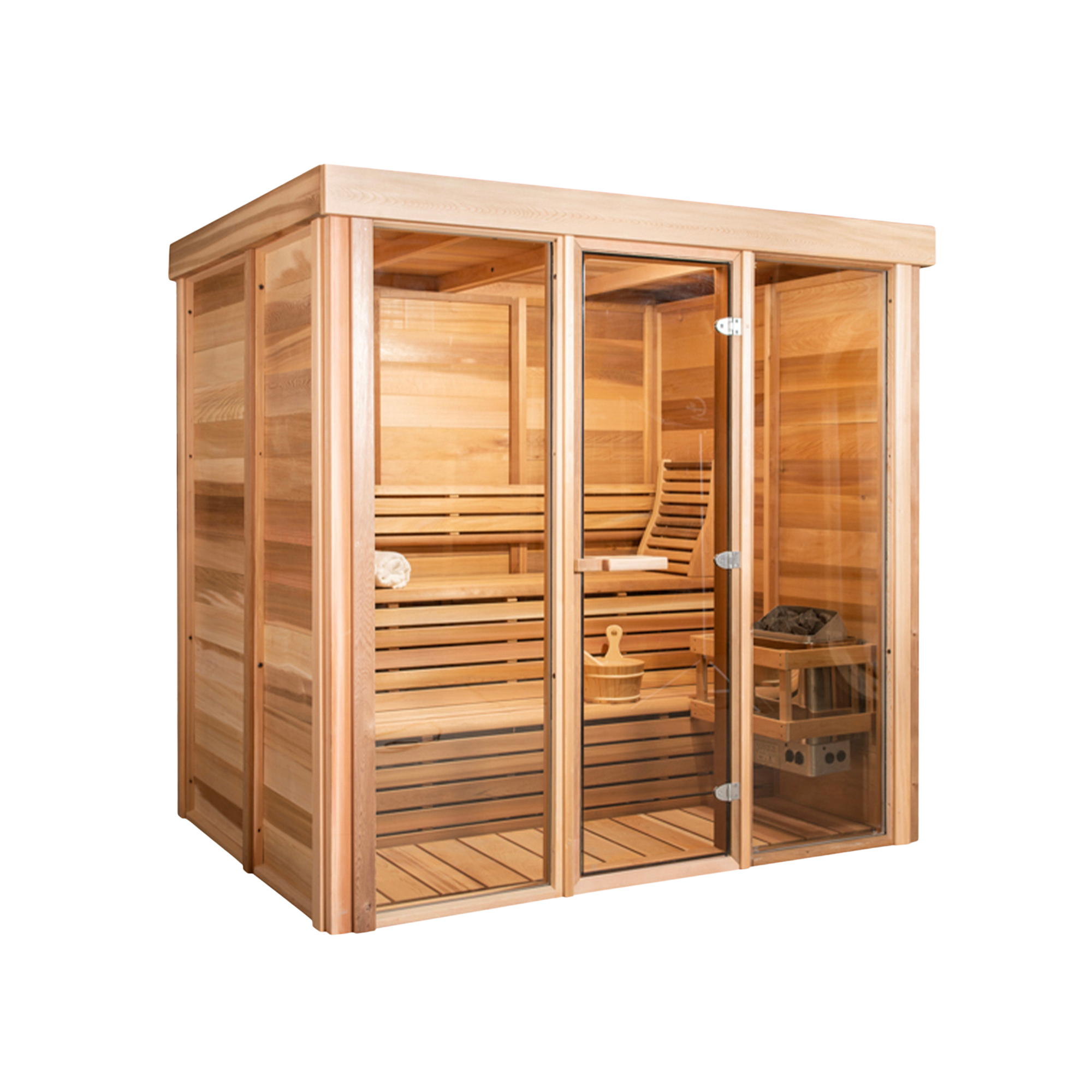 Indoor 570 Pure Cube Sauna - 4 Person