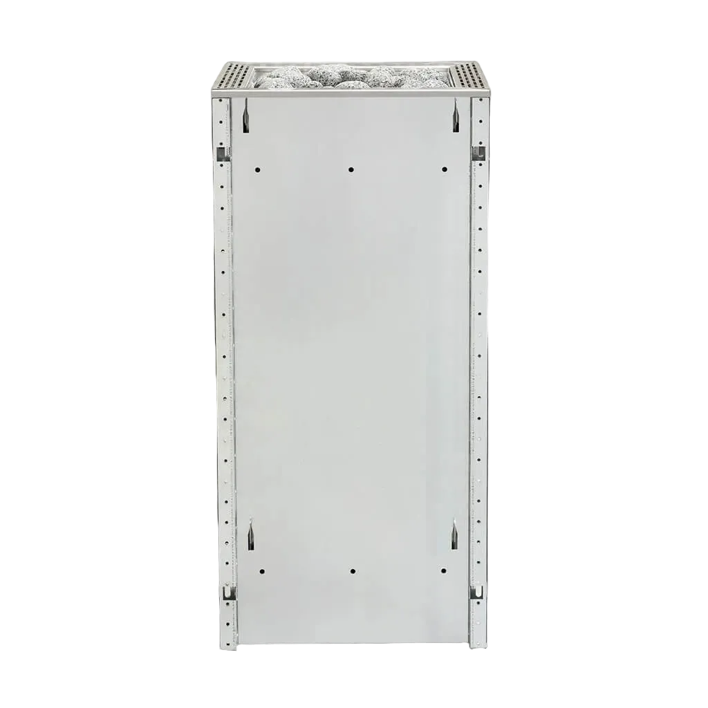 Metal frame structure on a white background