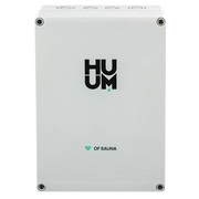 White rectangular device with 'HUUM' logo on a white background
