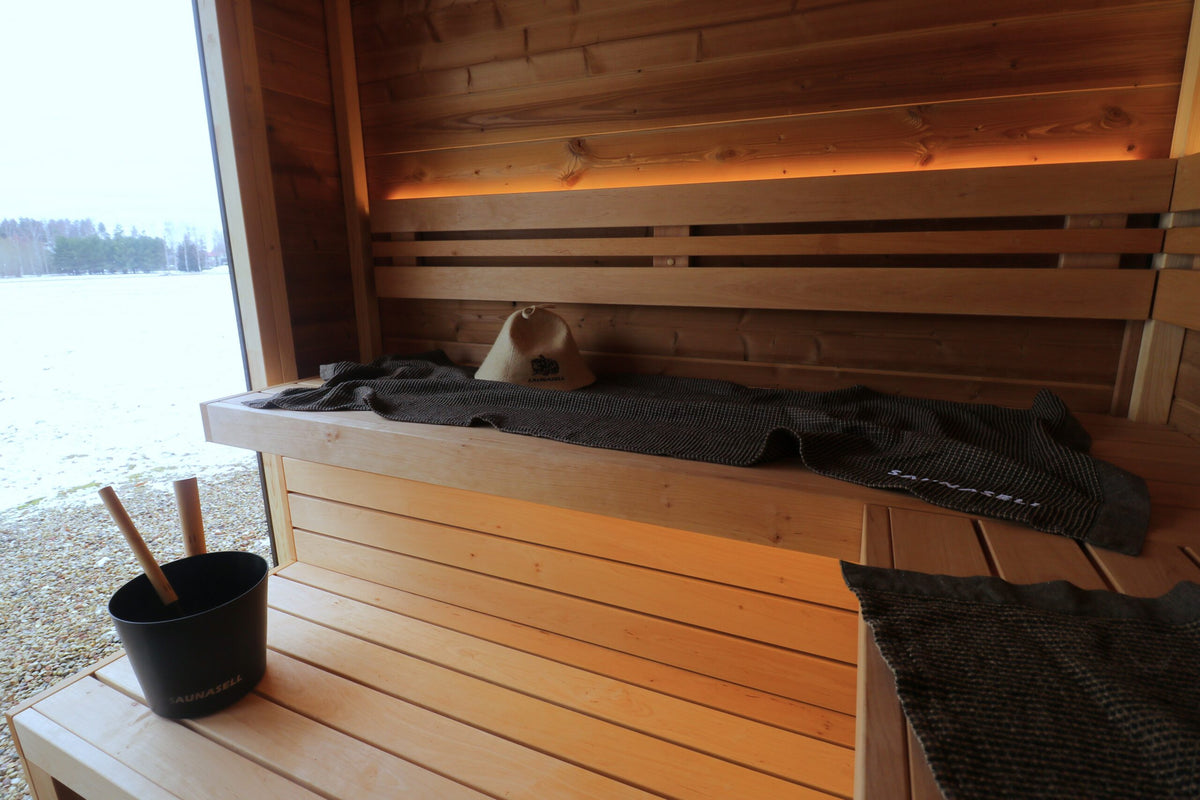 Leil Patio M Sauna - interior detail