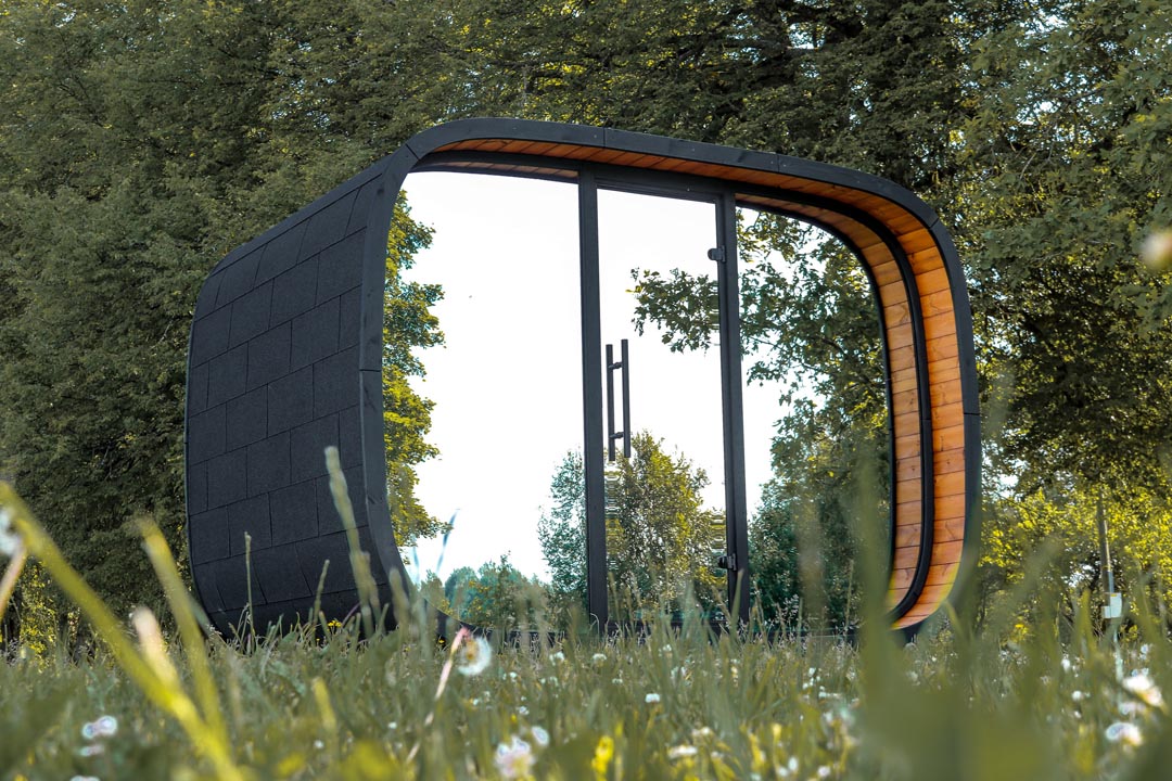 Saunasell Round Cube Relax Sauna