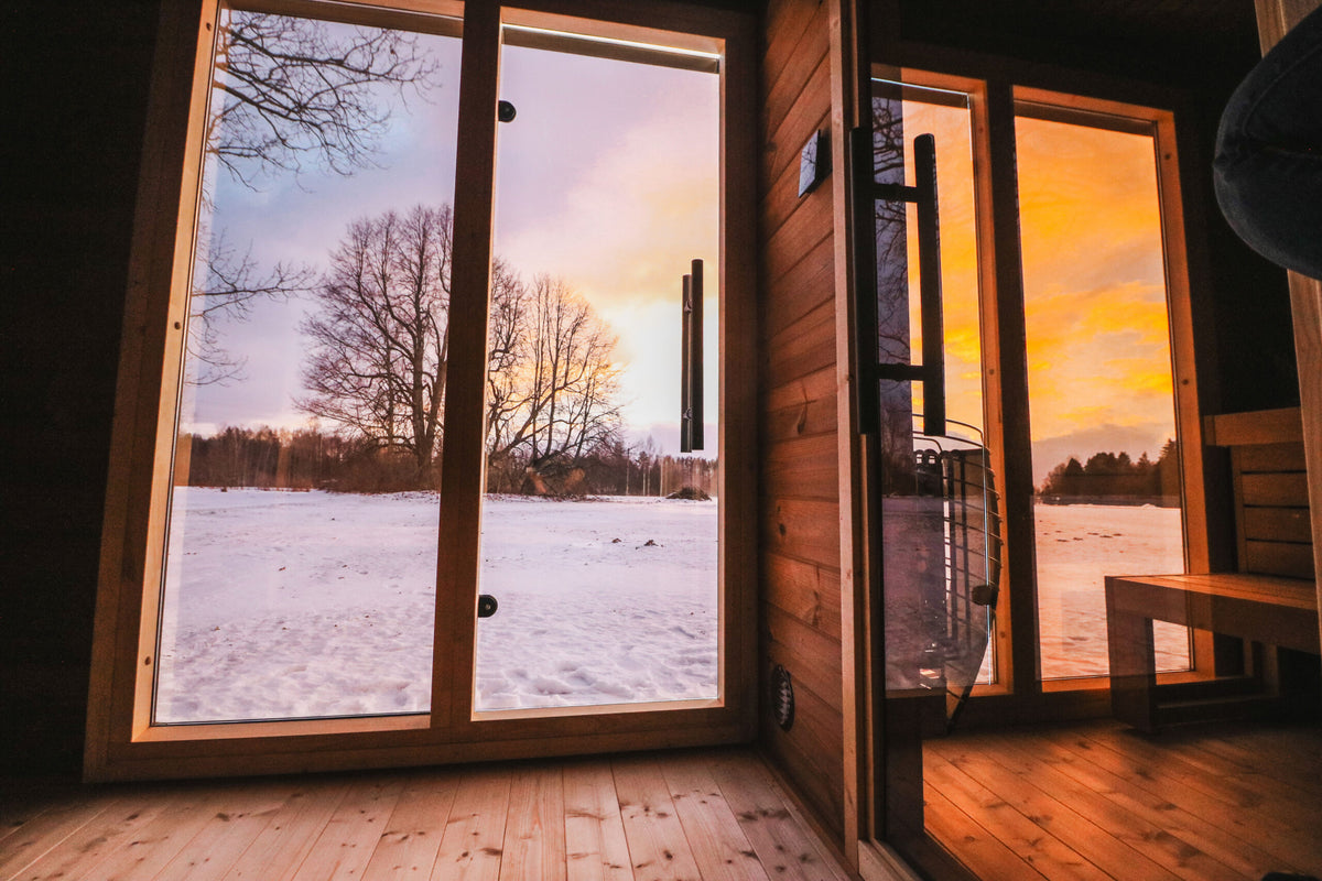 Leil Patio L Sauna - outdoor setting