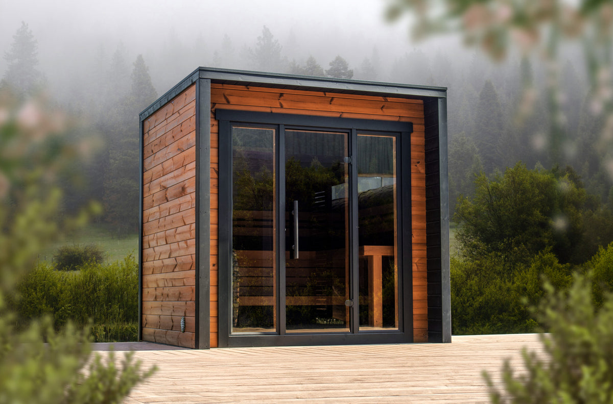 Leil Patio XS Sauna - outdoor setting