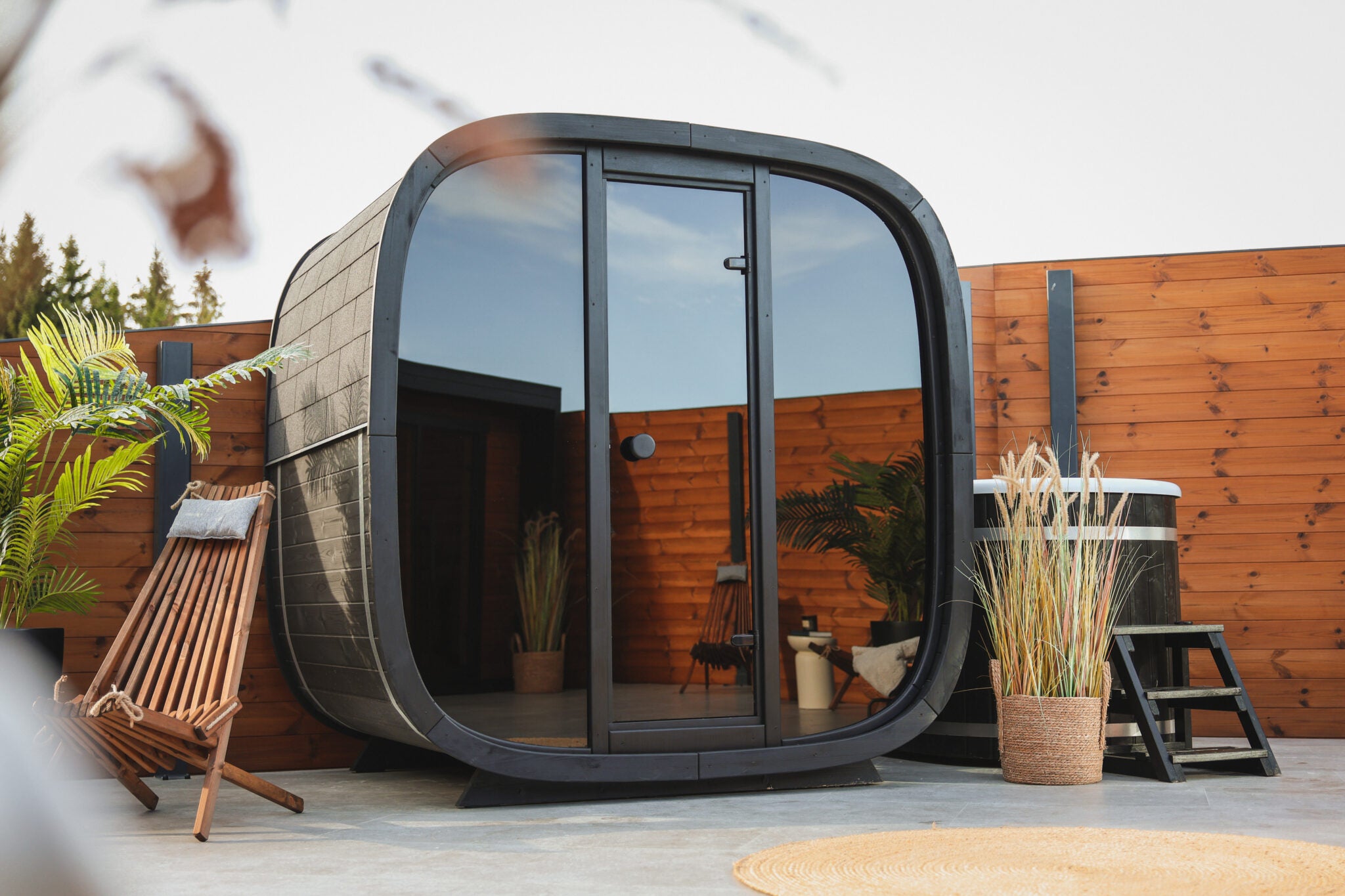 Leil Black Cube Classic Sauna