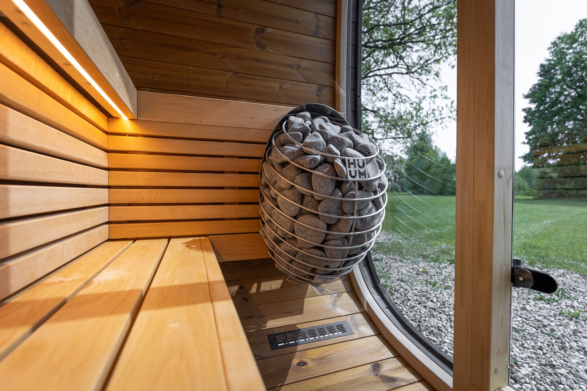 Leil Black Cube Classic Sauna