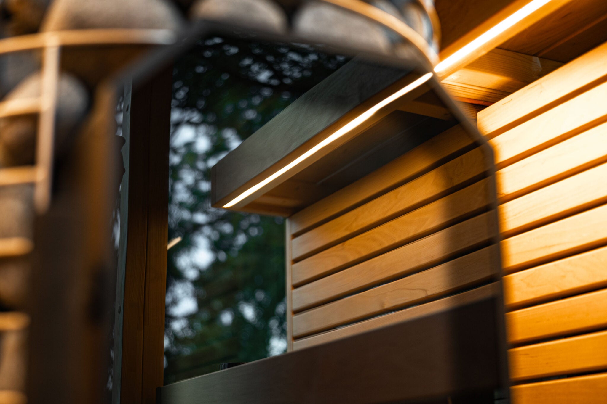 Leil Black Cube Comfort Sauna