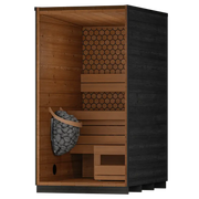 Leil Viva Sauna - Rear wall options