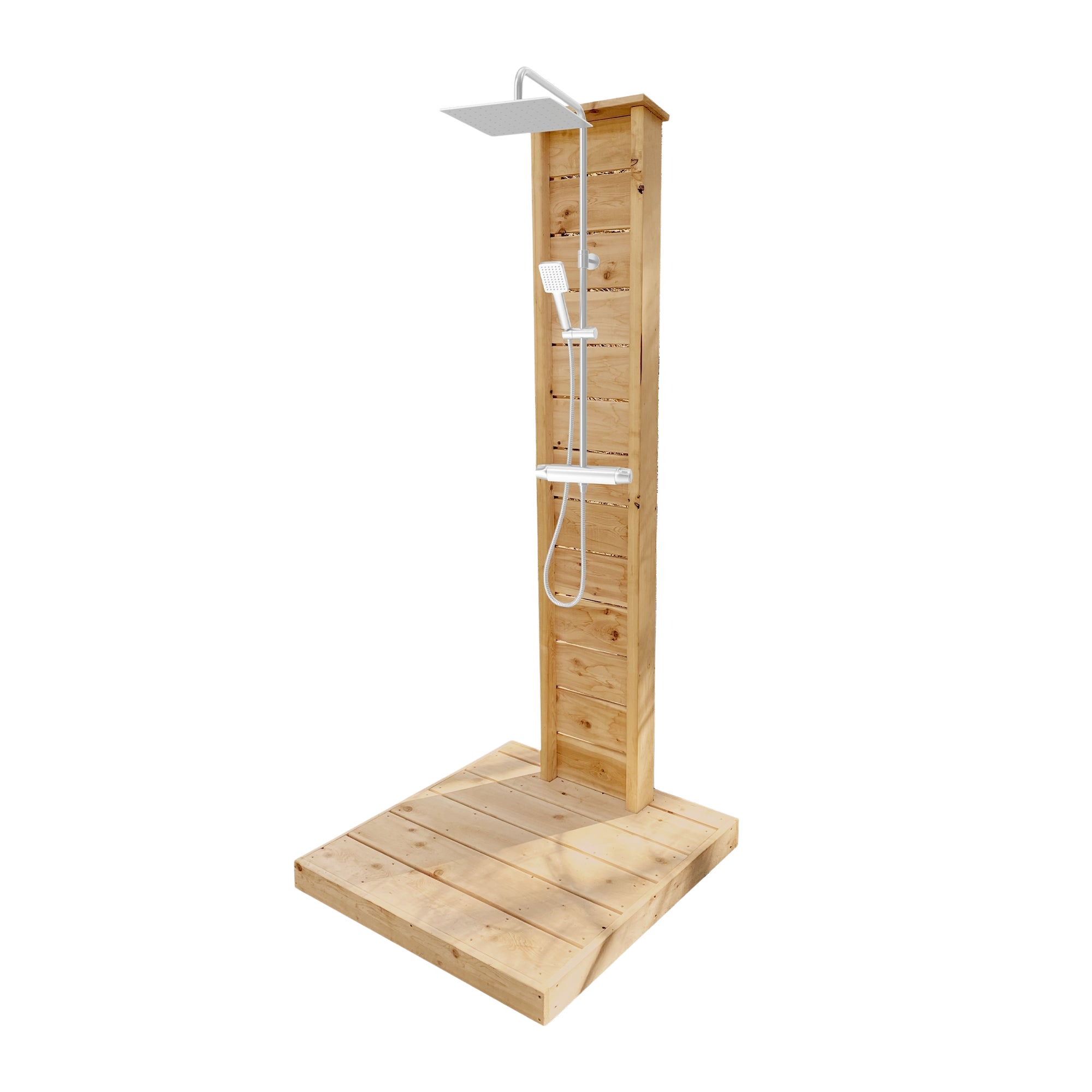 Classic Outdoor Sauna Shower
