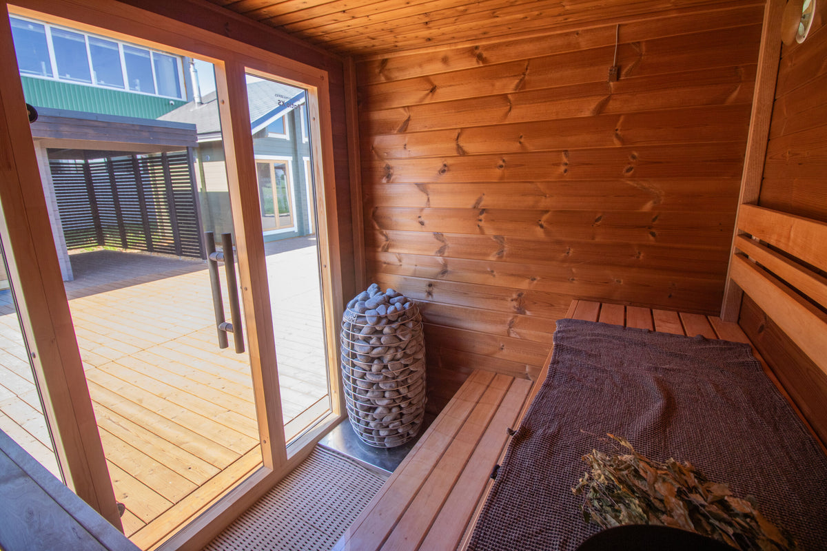 Leil Patio XS Sauna - interior detail