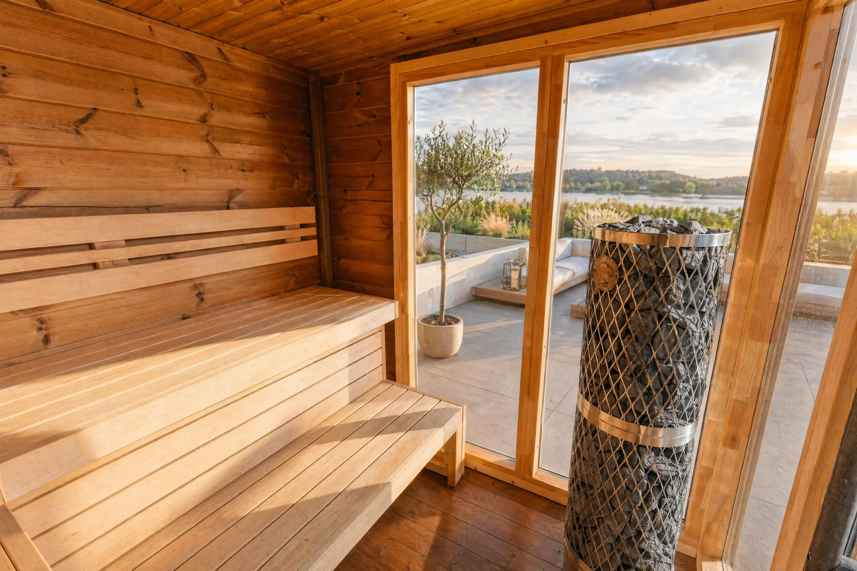 Leil Patio S Sauna - interior detail