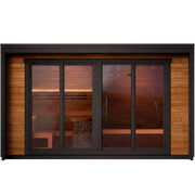 Leil Patio L Sauna - transparent exterior view