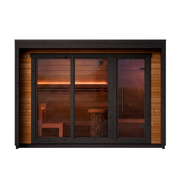 Leil Patio M Sauna - transparent exterior view