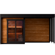 Leil Patio S Plus Sauna - transparent exterior view