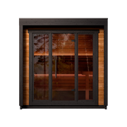Leil Patio XS Sauna - transparent exterior view