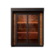 Leil Patio XXS Sauna - transparent exterior view