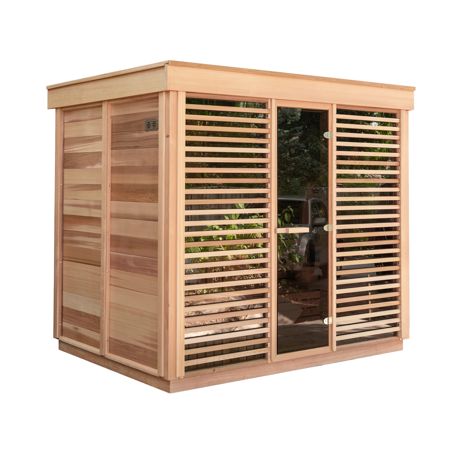 Outdoor 670 Pure Cube Sauna - 6 Person