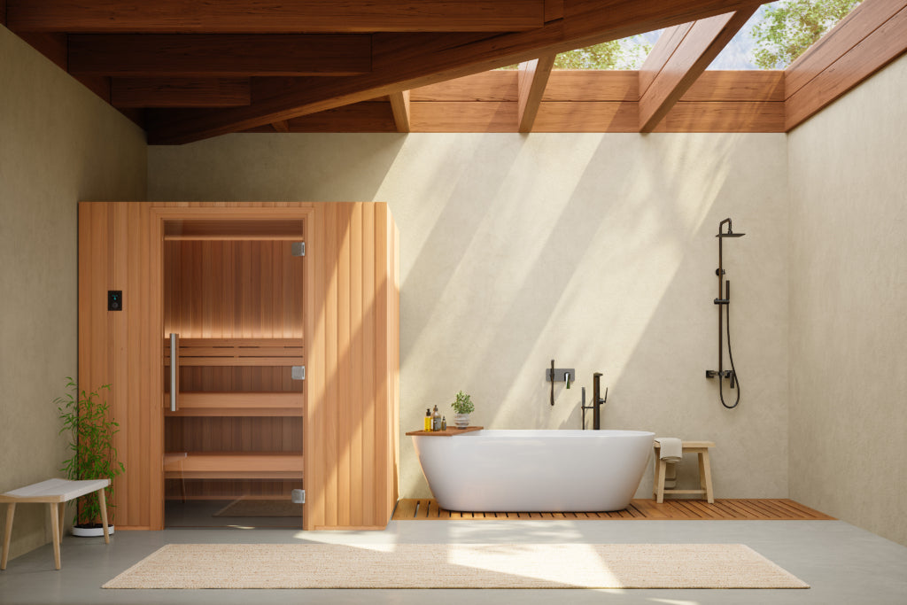 Auroom Indoor Emma Wood Cabin Sauna