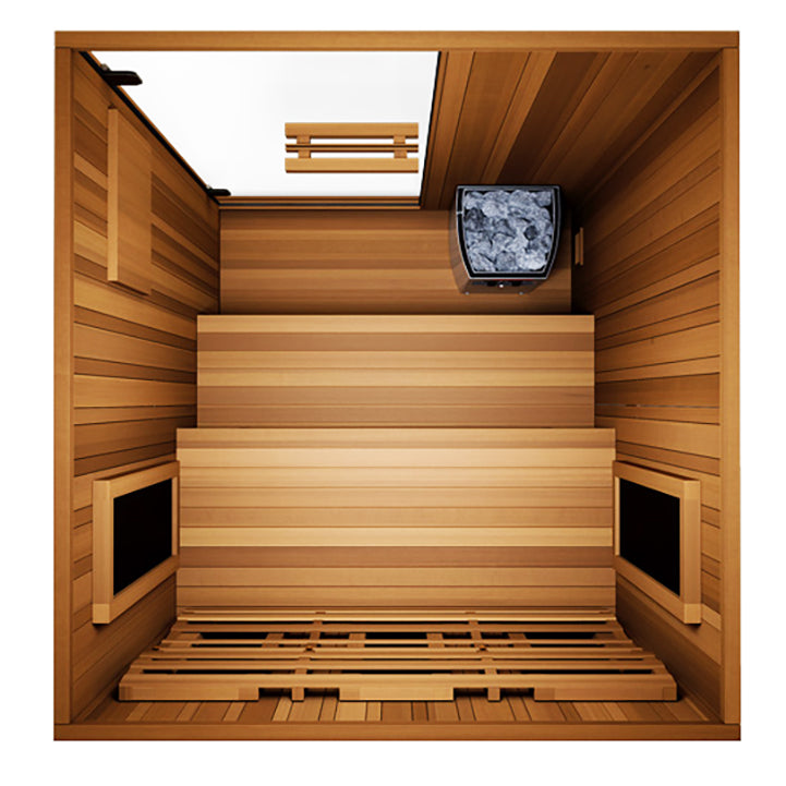 4 Person Trinity Infra-Steam Sauna