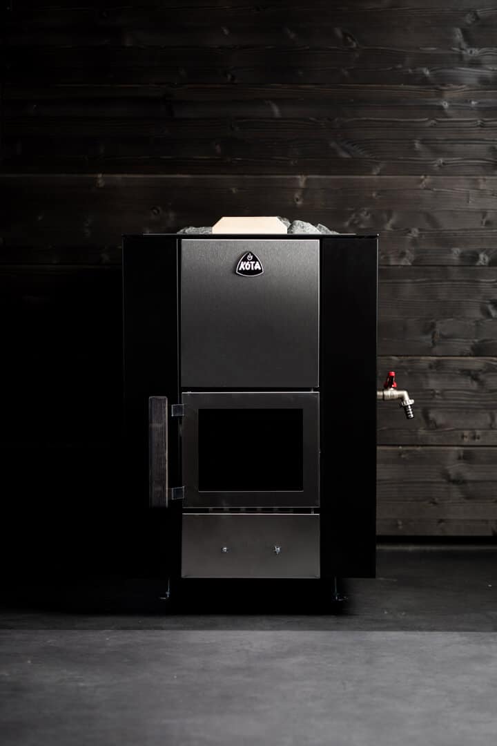 Narvi Kuru 20 VSE Wood-Burning Sauna Stove with Water Tank