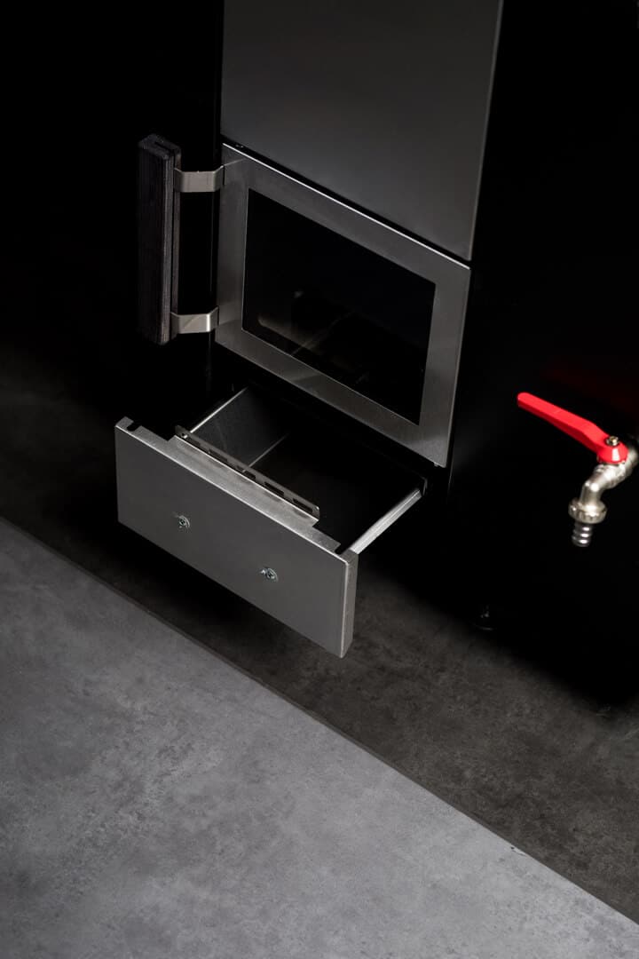 Narvi Kuru 20 VSO Wood-Burning Sauna Stove with Water Tank