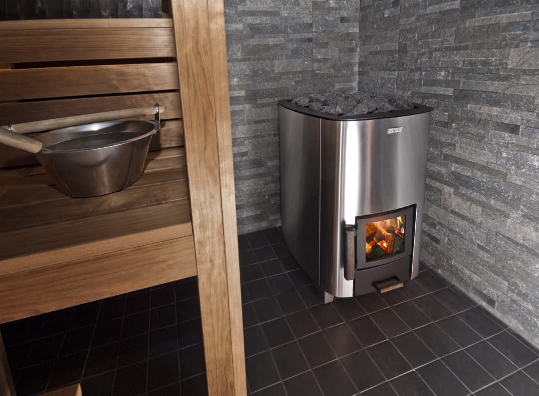 Narvi NC 16 Stainless Wood-Burning Sauna Stove