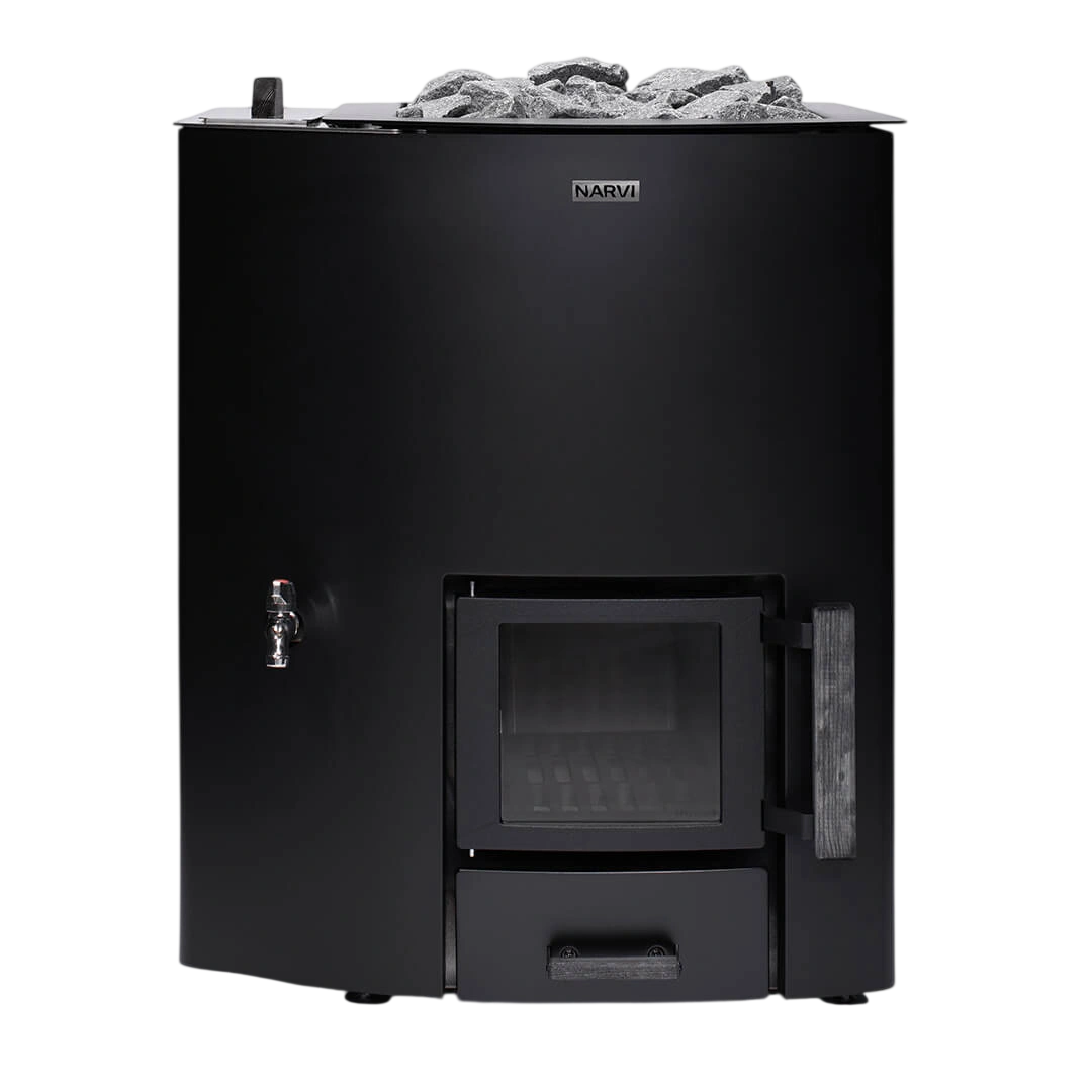 Narvi NC 20 VSV Wood-Burning Sauna Stove with Water Tank