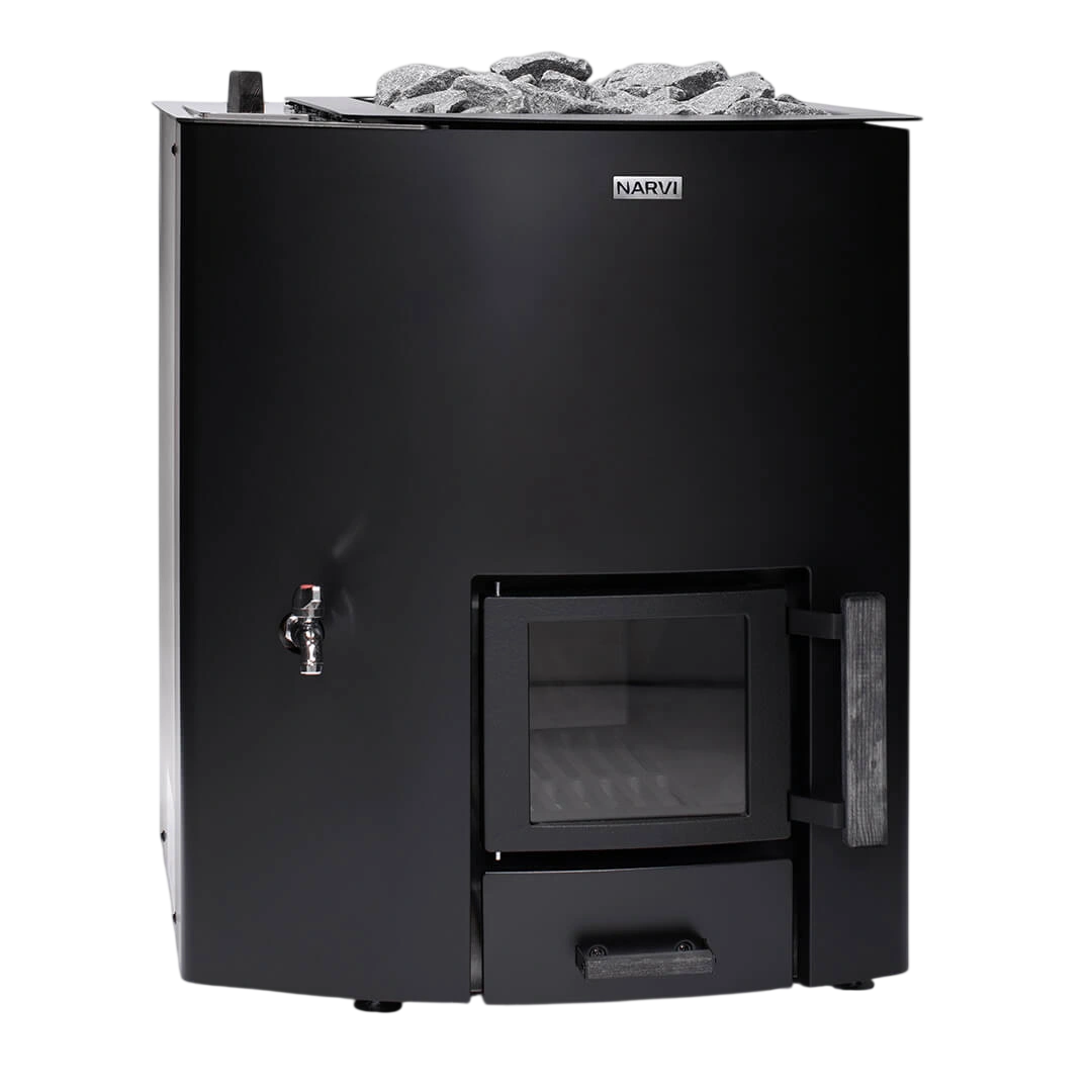 Narvi NC 20 VSV Wood-Burning Sauna Stove with Water Tank