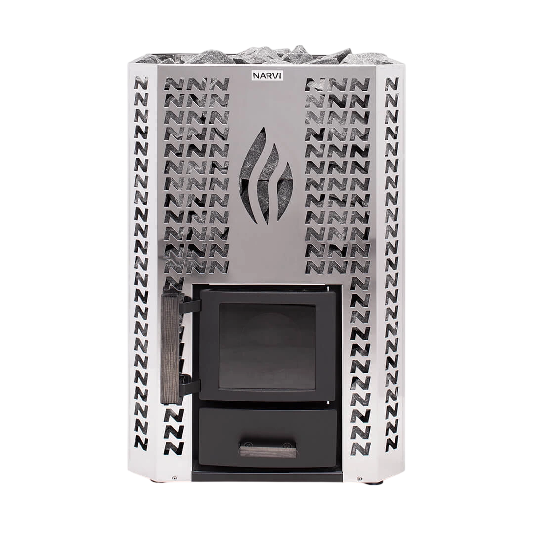 Narvi Stony 20 Stainless Wood-Burning Sauna Stove