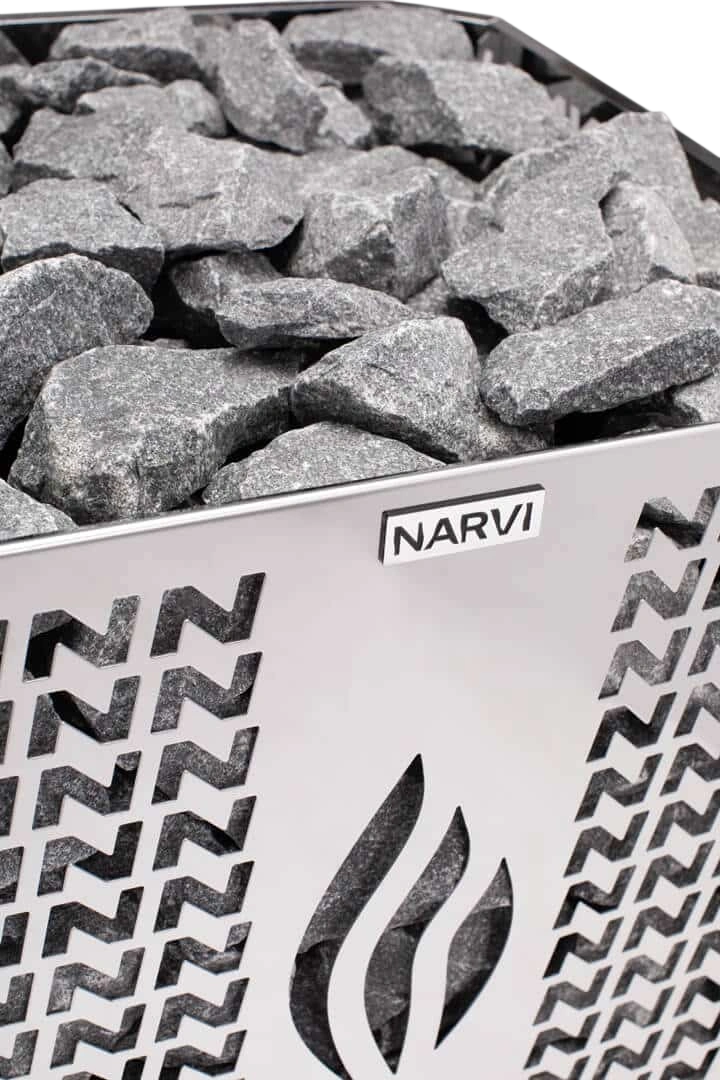 Narvi Stony 20 Stainless Wood-Burning Sauna Stove