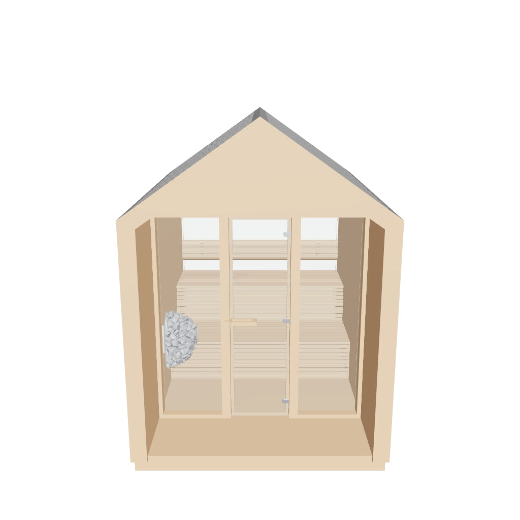 The Hudson Sauna 3D model