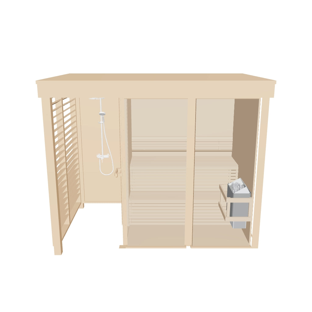 Outdoor 580 With Shower 3D model