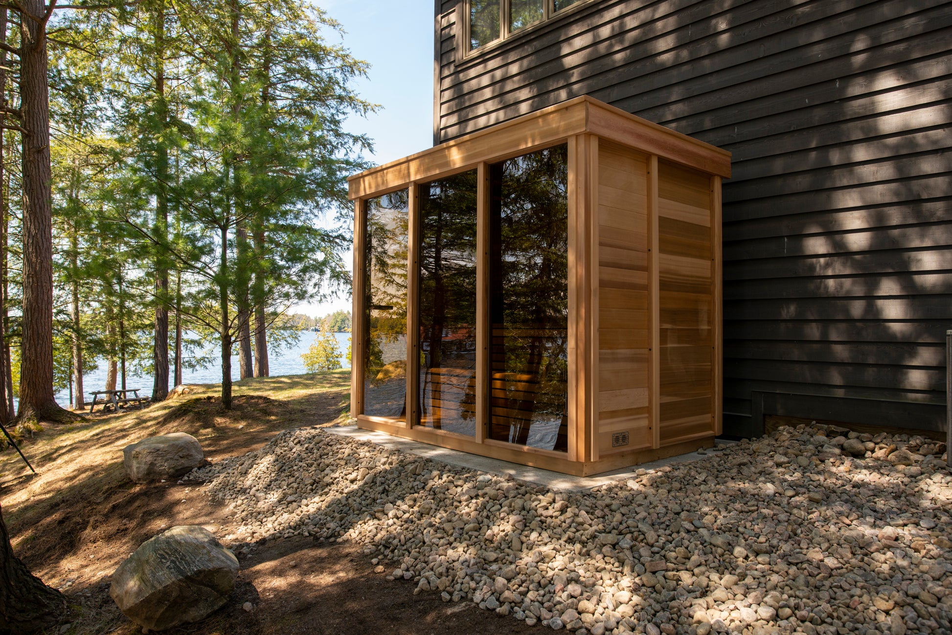 cedar barrel sauna