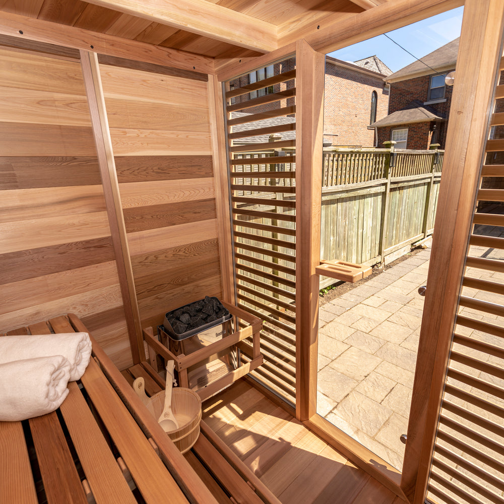 
                      
                        Outdoor 570 Pure Cube Sauna 
                      
                    