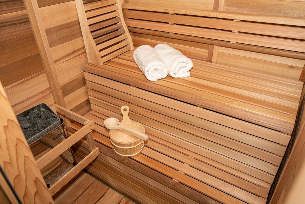 
                      
                        3-Person Indoor 550 Pure Cube Sauna 
                      
                    
