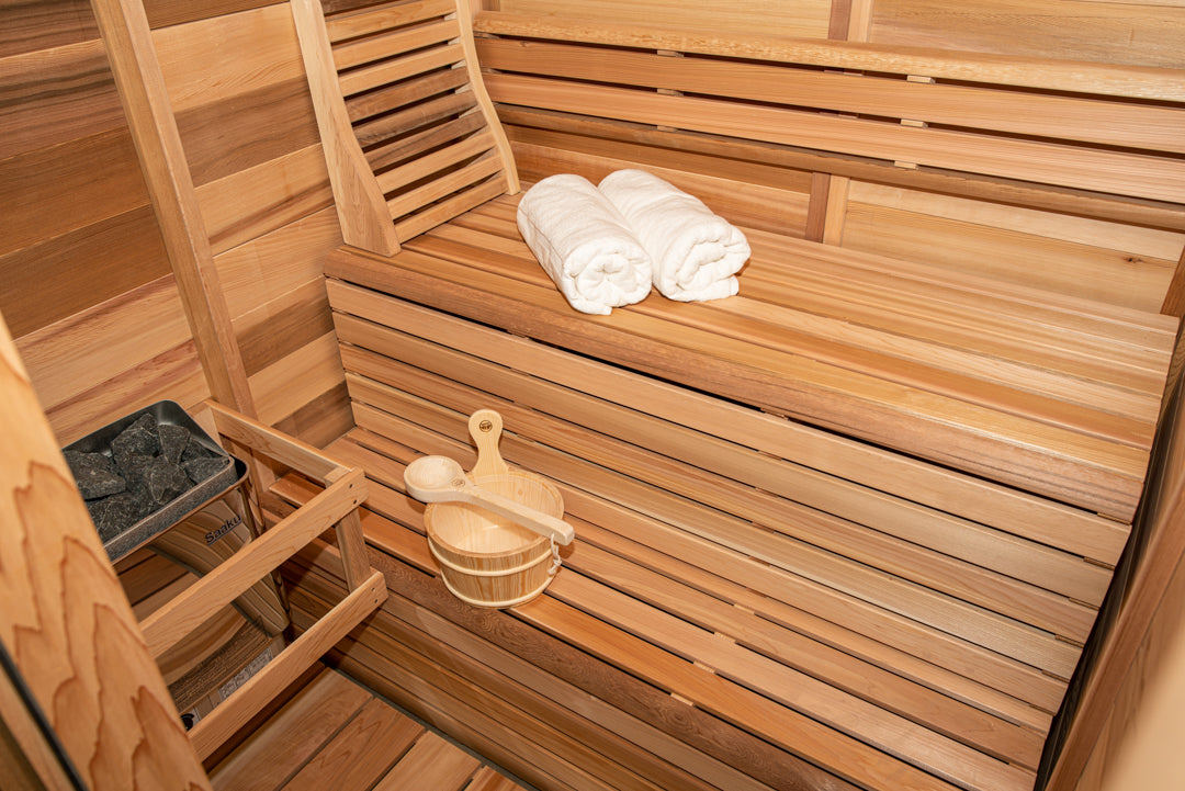 3-Person Indoor 550 Pure Cube Sauna 