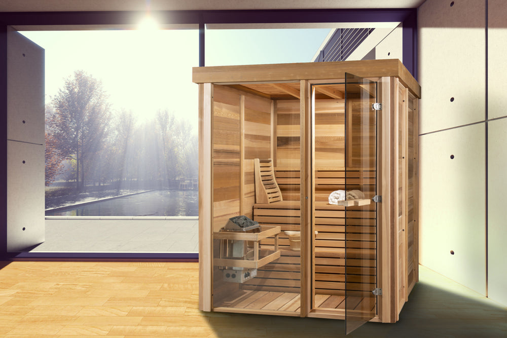 
                      
                        3-Person Indoor 550 Pure Cube Sauna 
                      
                    